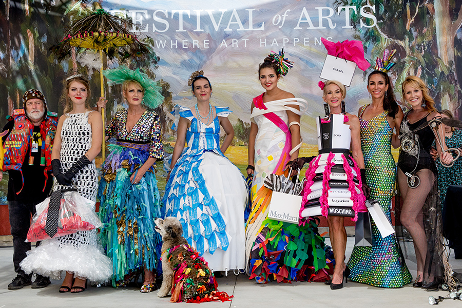 Recycled Fashion Rules the Runway – Festival of Arts Pageant of