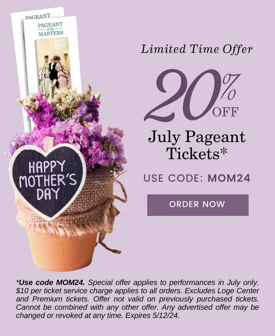 20% off Pageant Tickets