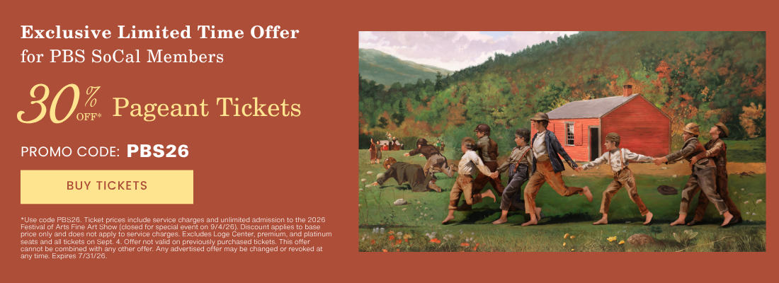 20% off Pageant Tickets
